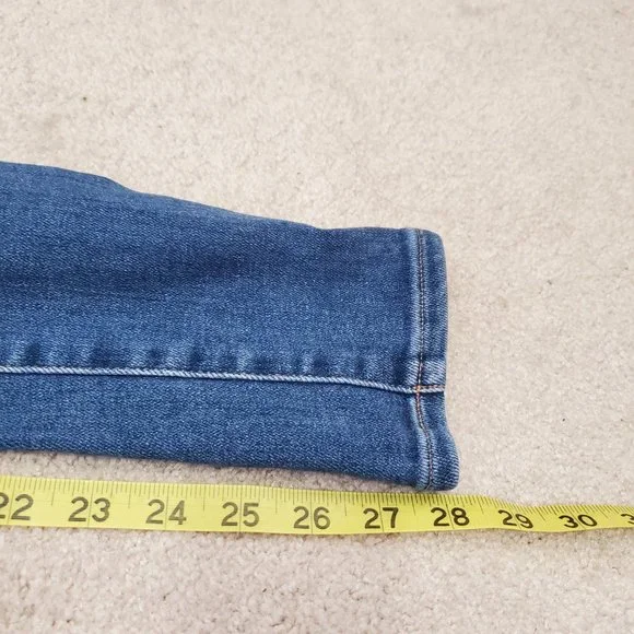 Denim Forum High Rise Jeans - Blue - Picture 16 of 16